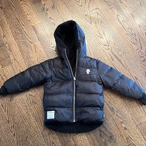 Nununu Black Coat 6-7 Y